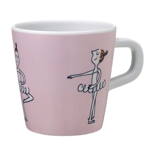 Image sur les ballerines - small mug arabesque , VE-6