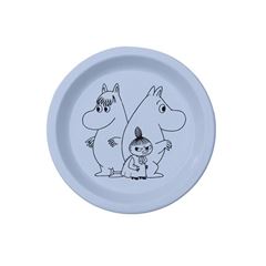 Immagine di moomin - baby plate blue, VE-6