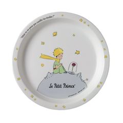 Image de the little prince - baby plate  white, VE-6