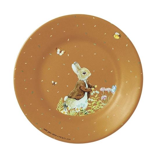 Image sur peter rabbit - dessert plate  caramel, VE-6