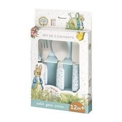 Picture of peter rabbit - cutlery set , VE-6