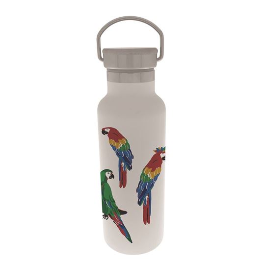 Bild von les perroquets - bottle stainless steel  (0.5l), VE-4