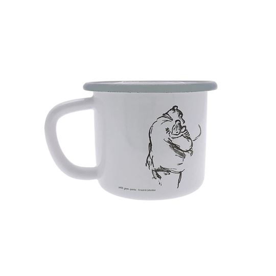 Image sur ernest et célestine - mug enamel blue ernest&celestine, VE-4