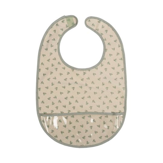 Image sur les lapins - cotton bib , VE-4