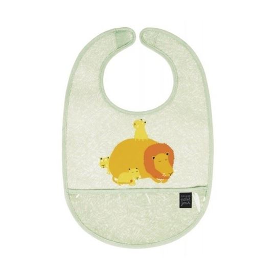 Immagine di la savane - coated cotton bib , VE-6