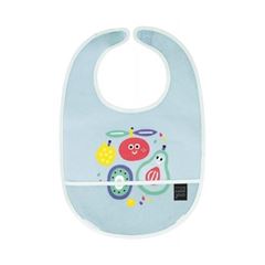 Image de tutti frutti - coated cotton bib tutti fruti blue, VE-6