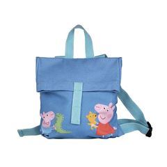 Image de peppa pig - backpack mini messenger  blue, VE-2