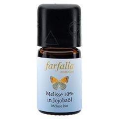 Picture of Melisse 10% (90% Jojobaöl) bio Grand Cru, 5 ml - Ätherisches Öl von Farfalla