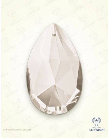 Picture of Schöpfungsstrahl Silber, Kristalltropfen Goldclip