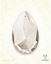 Picture of Schöpfungsstrahl Silber, Kristalltropfen Goldclip
