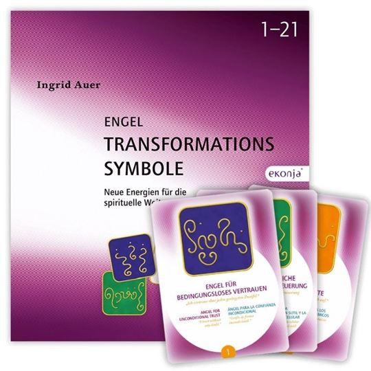 Image sur Auer, Ingrid: Engel-Transformationssymbole - Karten & Buch