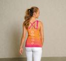 Picture of Yoga-Top Chakra in mango/pink von The Spirit of OM