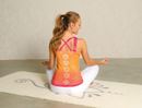 Image sur Yoga-Top Chakra in mango/pink von The Spirit of OM