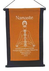 Picture of Wandbehang Namaste Chakra Buddha