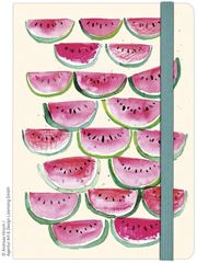Bild von Papier&Feder Notizbuch A5 Melonen, VE-2