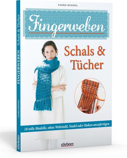 Bild von Minowa N: Fingerweben: Schals & Tücher