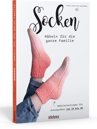 Bild von Blase-Van Wagtendonk S: Socken häkelnfür die ganze Familie