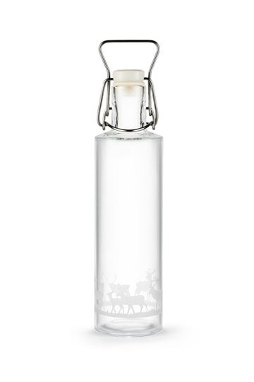 Bild von Trinkflasche Hirschfamilie 600 ml mit Bügelverschluss