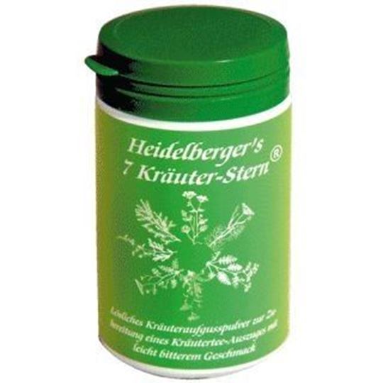 Immagine di Heidelbergers 7 Kräuter-Stern - Kräutertee, 100 g
