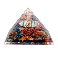 Immagine di Orgonit-Chakra-Pyramide Blume des Lebens