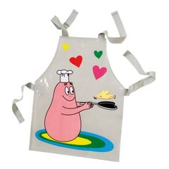 Picture of Barbapapa - Coated cotton apron grey, VE-6