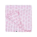 Bild von les chats - mulin swaddle  pink 120 x 120 cm, VE-2