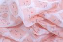 Picture of les chats - mulin swaddle  pink 120 x 120 cm, VE-2