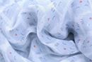 Picture of les chats - muslin swaddle  blue 70 x 70 cm, VE-4