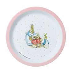 Picture of peter rabbit - baby plate , VE-6