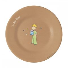 Picture of the little prince - dessert plate  brown ø 20cm, VE-6