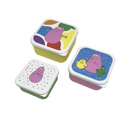 Picture of barbapapa - set of 3 lunch boxes , VE-4
