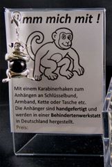 Bild von Werbeaufssteller (74mm x 105mm) für Affen