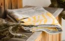 Image sur Plaid-Decke Lotus in gelb/grau von The Spirit of OM