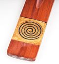 Picture of Spirale - Halter aus rotem Holz