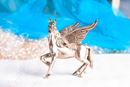 Image sur Pegasus, versilbert, 10 cm