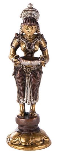 Image sur Lakshmi, stehend, 14 cm