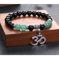 Picture of Obsidian-Armband OM mit Aventurin