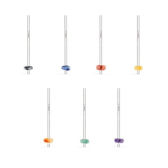 Bild von Crystal Straws All 7 Set von VitaJuwel