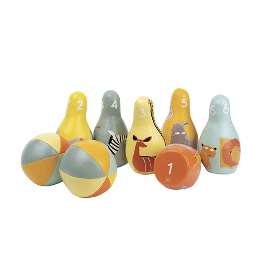 Image sur la savane - pin bowling set , VE-3