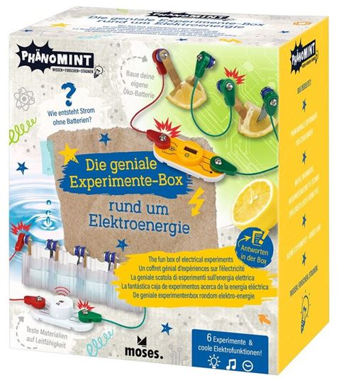 Picture of PhänoMINT Die geniale Box der Experimente rund um Elektroenergie , VE-1