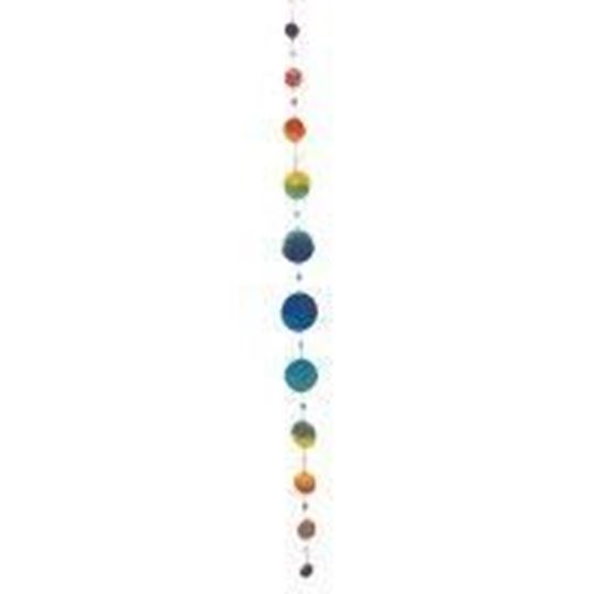 Immagine di Suncatcher Flowing Fiberglas bunt 80cm