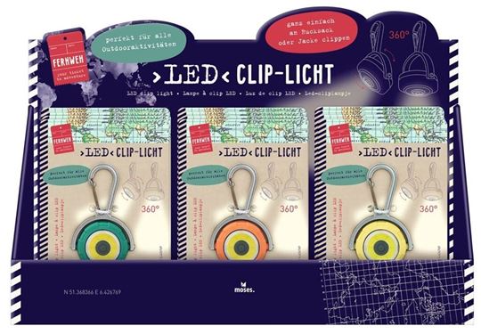 Bild von Fernweh LED Clip-Licht, VE-12