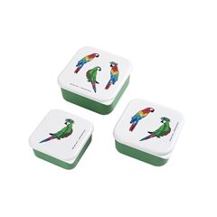 Bild von les perroquets - set of 3 lunch boxes , VE-4