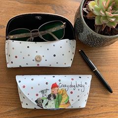 Picture of CRAZY DOG LADY GLASSES CASE