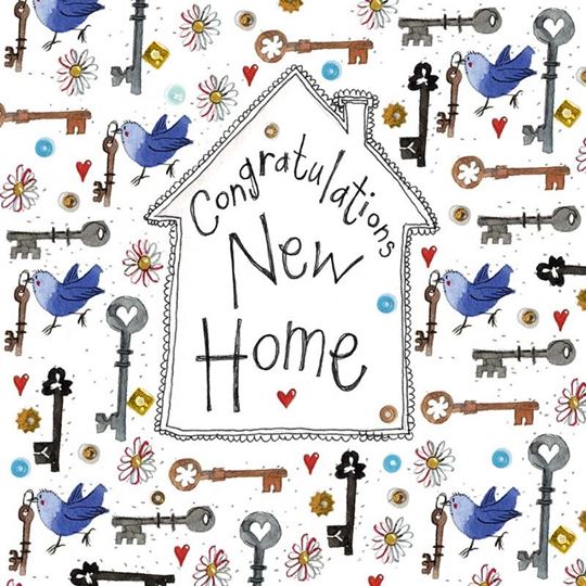 Immagine di KEY TO THE DOOR NEW HOME CARD
