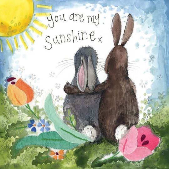 Bild von YOU ARE MY SUNSHINE FOIL CARD