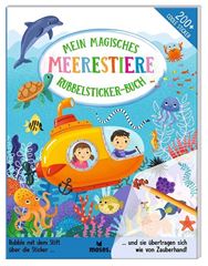 Immagine di Mein magisches Rubbelsticker-Buch Meerestiere