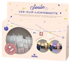 Image de Smile LED-Clip-Lichterkette , VE-4