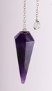 Image sur Sechskantpendel Amethyst