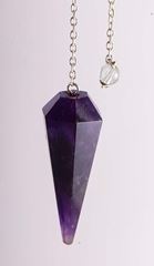 Image de Sechskantpendel Amethyst